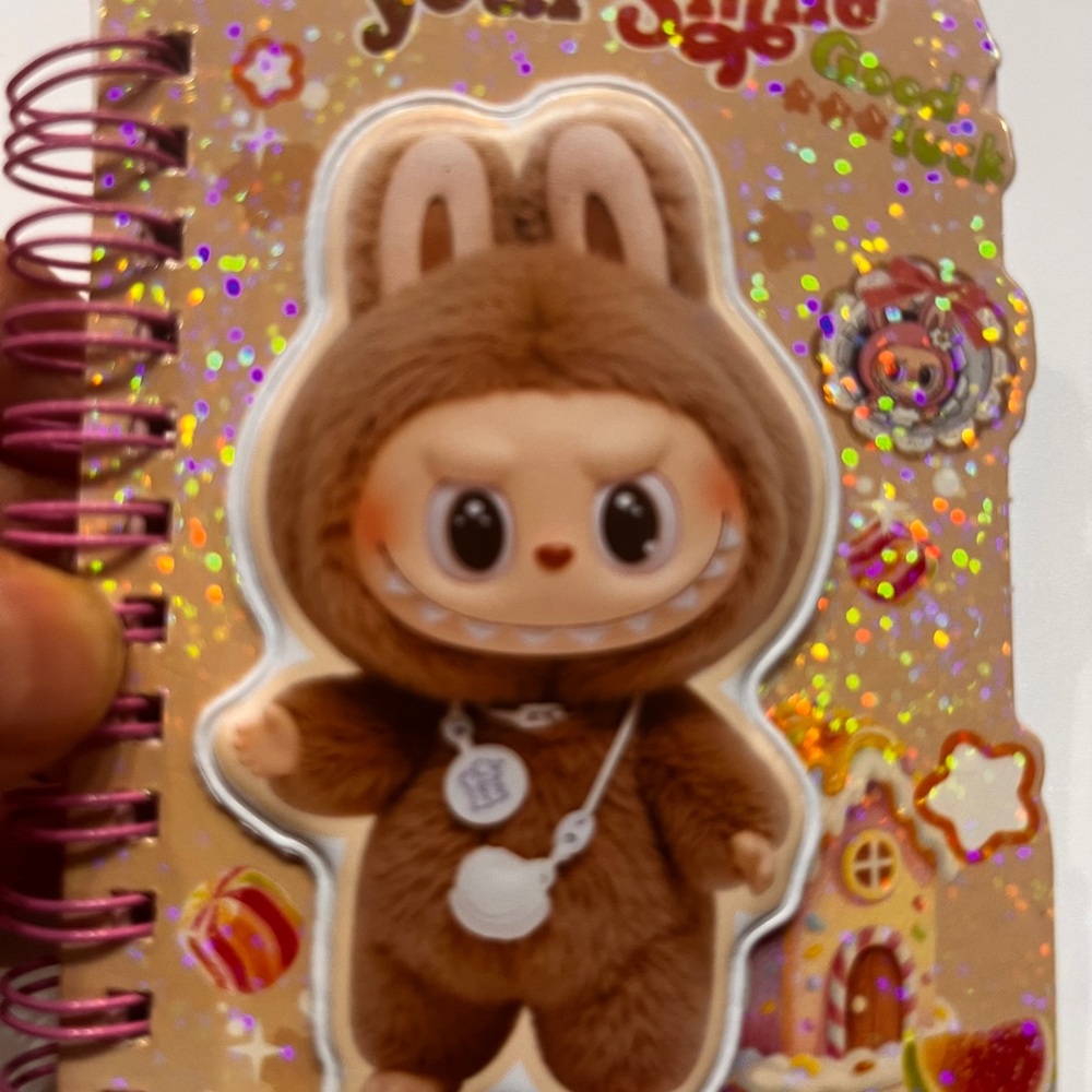 3D Labubu Binder Notebook Small planner